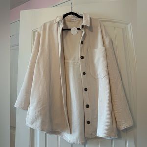 Luca and Grae Corduroy Shacket